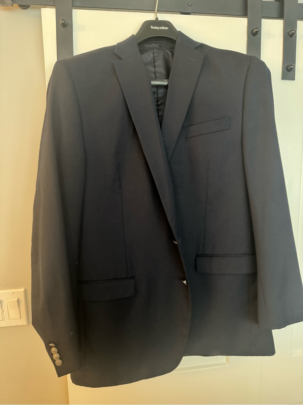 Men's Michael Michael Kors Navy Single-Breasted Blazer